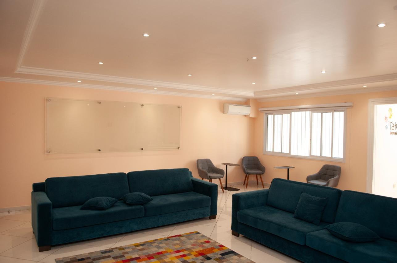 Sala de espera da unidade Tatuapé