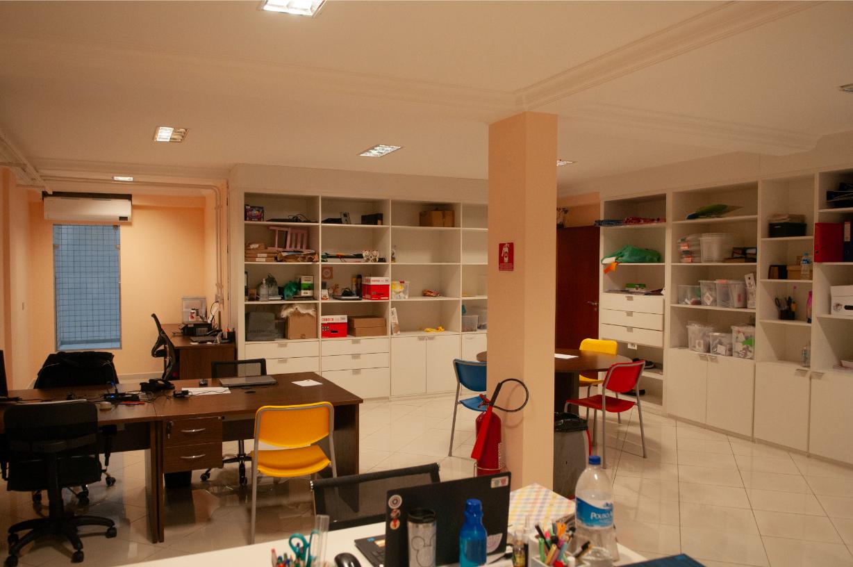 Área de trabalho da unidade Tatuapé