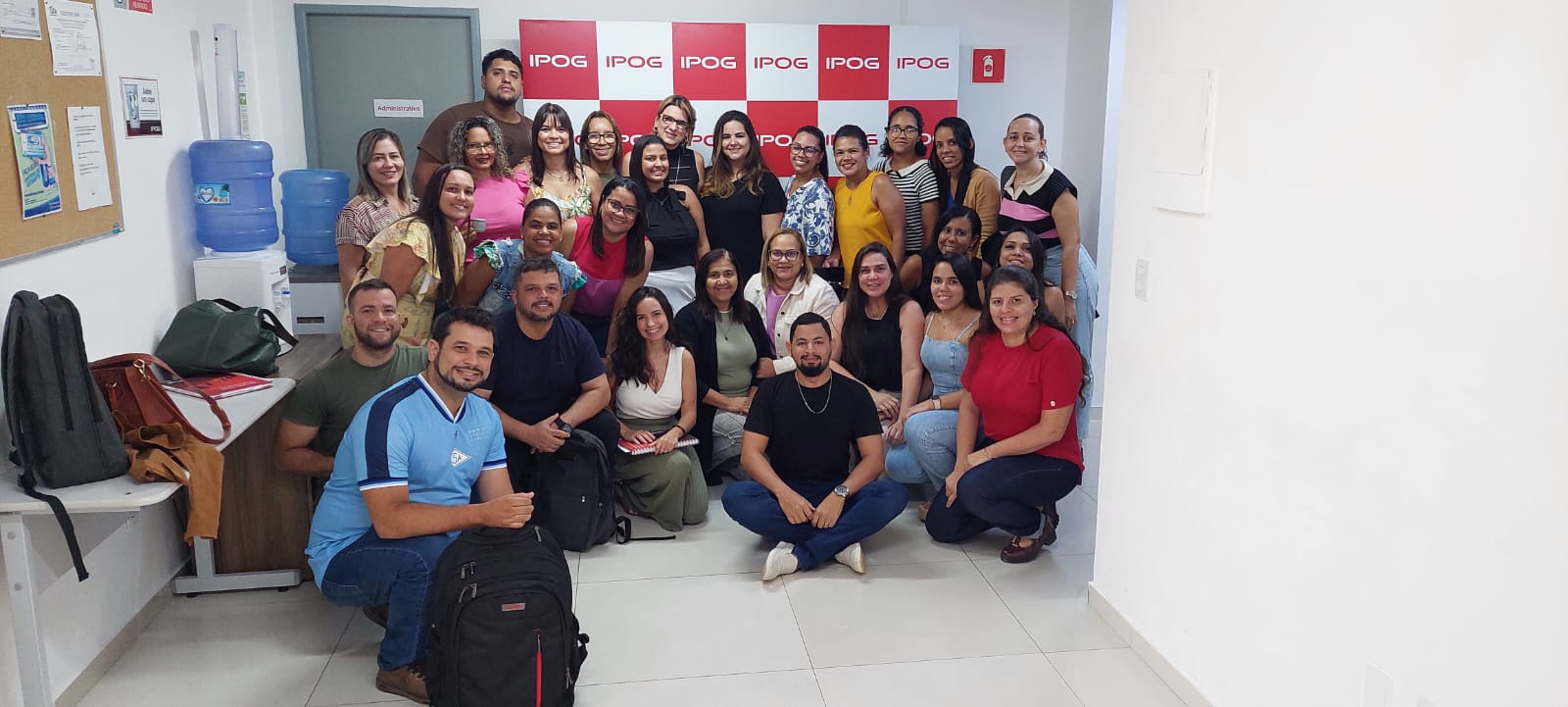 Turma de formação no IPOG - Instituto de Pós-Graduação